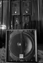 HK Audio Lucas Impact PA Set - geluidsinstallatie zgan, Audio, Tv en Foto, Luidsprekers, Subwoofer, Zo goed als nieuw, 120 watt of meer