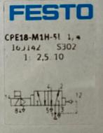 FESTO - Magneetventiel - CPE18-M1H-5L - 163142, Ophalen of Verzenden, Zo goed als nieuw
