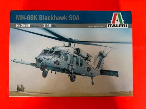 Italeri 1:48 MH-60K Blackhawk SOA, Hobby en Vrije tijd, Modelbouw | Vliegtuigen en Helikopters, Nieuw, Groter dan 1:72, Italeri
