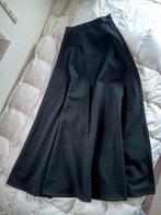 Zwarte lange rok (wol), Kleding | Dames, Rokken, Verzenden, Zwart, Zo goed als nieuw, Maat 36 (S)