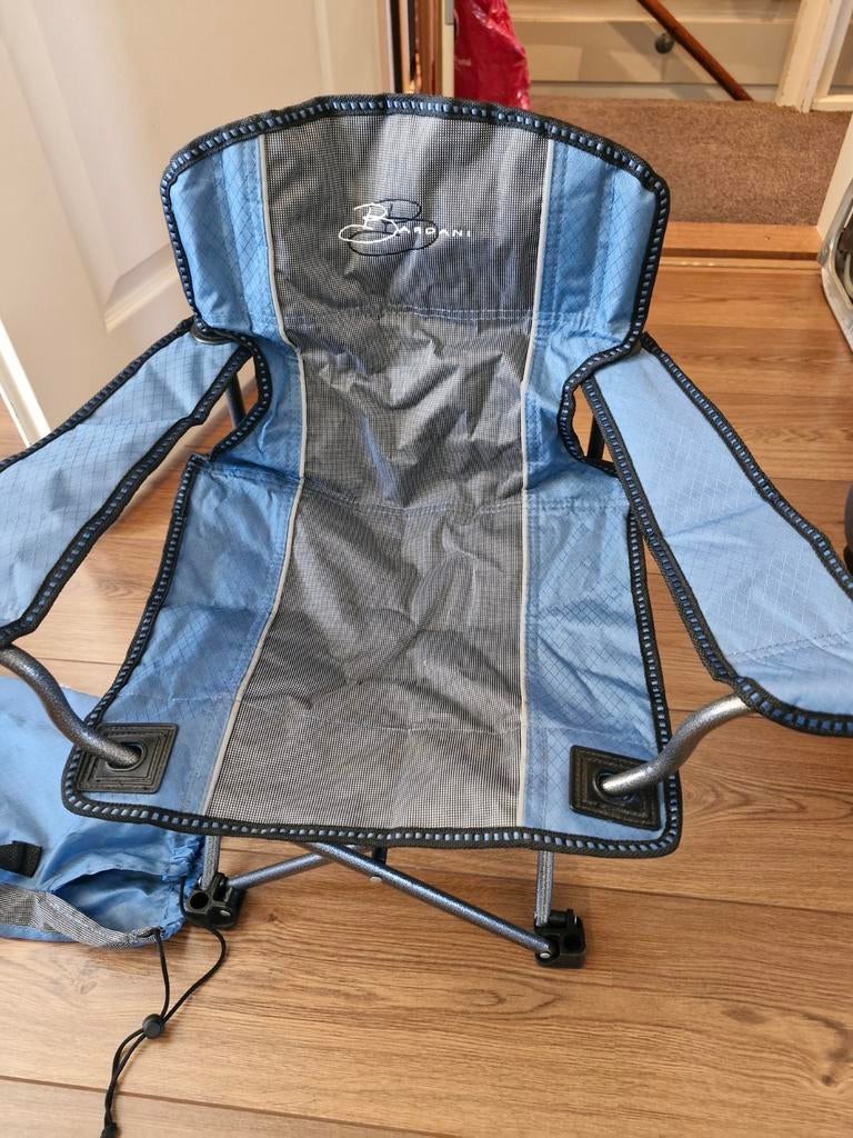 Bardani kinder Campingstoel - Zo goed als nieuw!, Caravans en Kamperen, Kampeermeubelen, Ophalen of Verzenden, Zo goed als nieuw