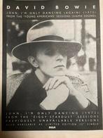 Paginagrote A3 advertentie DAVID BOWIE John I’m release, Ophalen of Verzenden