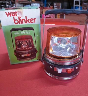 Veiligheidslamp warn blinker working lantern - vintage beschikbaar voor biedingen