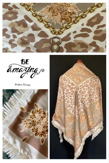 Katherina Loretta grote Omslagdoek/Sjaal beschikbaar voor biedingen