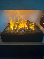 Dimplex Juneau Xl Optimyst, incl houtset, afstandsbediening, Huis en Inrichting, Haarden, Ophalen, Zo goed als nieuw, Vrijstaande haard