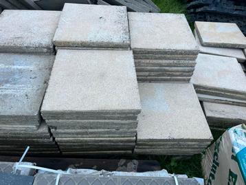 Beton Tegels Geel 40x40 - 15/20m2 beschikbaar voor biedingen