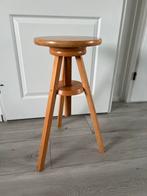 Houten plantenkruk met verstelbare hoogte, Ophalen