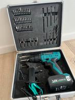 Vonroc Boor- en Schroefmachine met accessoires, Ophalen, Gebruikt, Variabele snelheid, Boor- en Schroefmachine