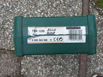 Bosch PSR 1200 accuboormachine, (batterij defect) beschikbaar voor biedingen