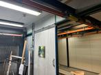 Spuitcabine en droogcabine + kettingbaan, Ophalen, Gebruikt