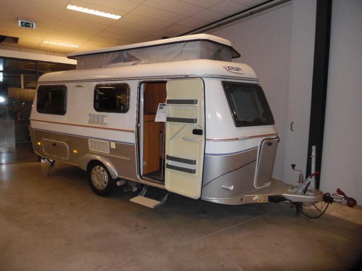 Eriba Troll 550 GT zeer Mooi amp; Compleet, Caravans en Kamperen, Caravans, Bedrijf, tot en met 3, 750 - 1000 kg, Overige, Eriba