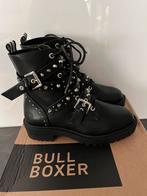 Nieuwe zwarte Bullboxer laarsjes Maat 37, Zwart, Lage of Enkellaarzen, Nieuw, Ophalen of Verzenden