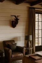 Geitenkop Wanddecoratie - Rustieke Eyecatcher, Verzamelen, Ophalen of Verzenden