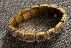 Armband rekbare, Ophalen of Verzenden, Zo goed als nieuw, Goud, Overige materialen