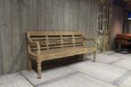 4 zits stationsbanken, tuin bank teak gelijk op voorraad, Info@scholtens-antiek.nl, Lindberghstraat 29, Nieuw, Ophalen of Verzenden