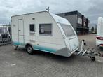 Eifelland Caravan - 3 persoons. bj 2000, Caravans en Kamperen, Caravans, Standaardzit, 75 kg, Koelkast, Omvormbare zithoek