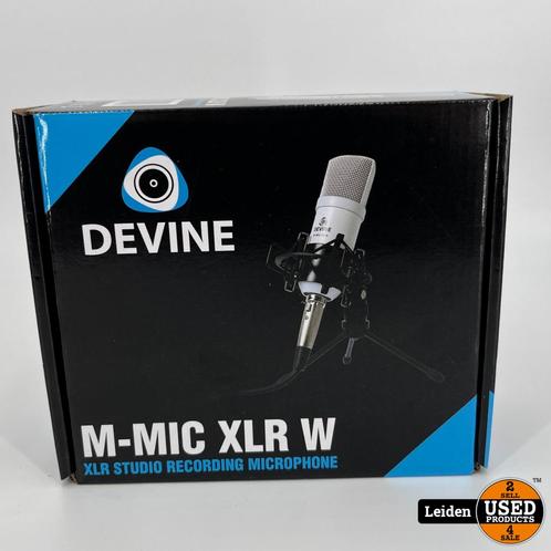 Devine M-Mic XLR W condensatormicrofoon, Muziek en Instrumenten, Microfoons