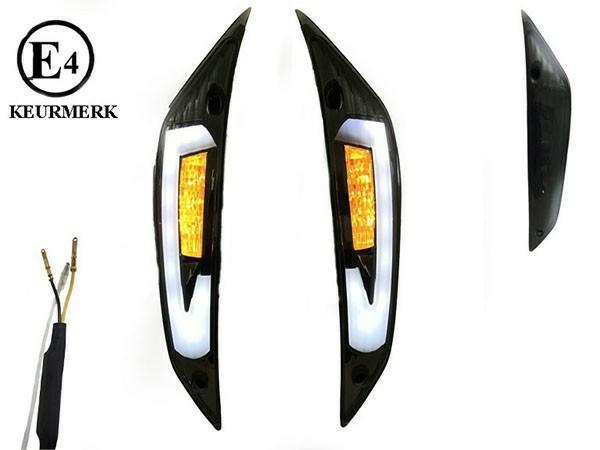 Knipperlichtset Smoke LED Tube Piaggio Zip Power1 NIEUW, Fietsen en Brommers, Brommeronderdelen | Scooters, Nieuw, Overige merken