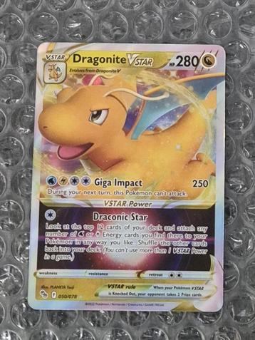 Dragonite VSTAR 050/078 Pokemon GO Sword & Shield beschikbaar voor biedingen