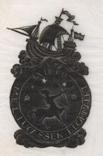 0248 Ex Libris Nederland : Dirk Govert van Luijn, 1947, Antiek en Kunst, Verzenden
