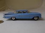 Corgi Toys 220 CHEVROLET IMPALA 1960 (Light Blue) -G- I.g.st, Ophalen of Verzenden, Zo goed als nieuw, Auto, Corgi