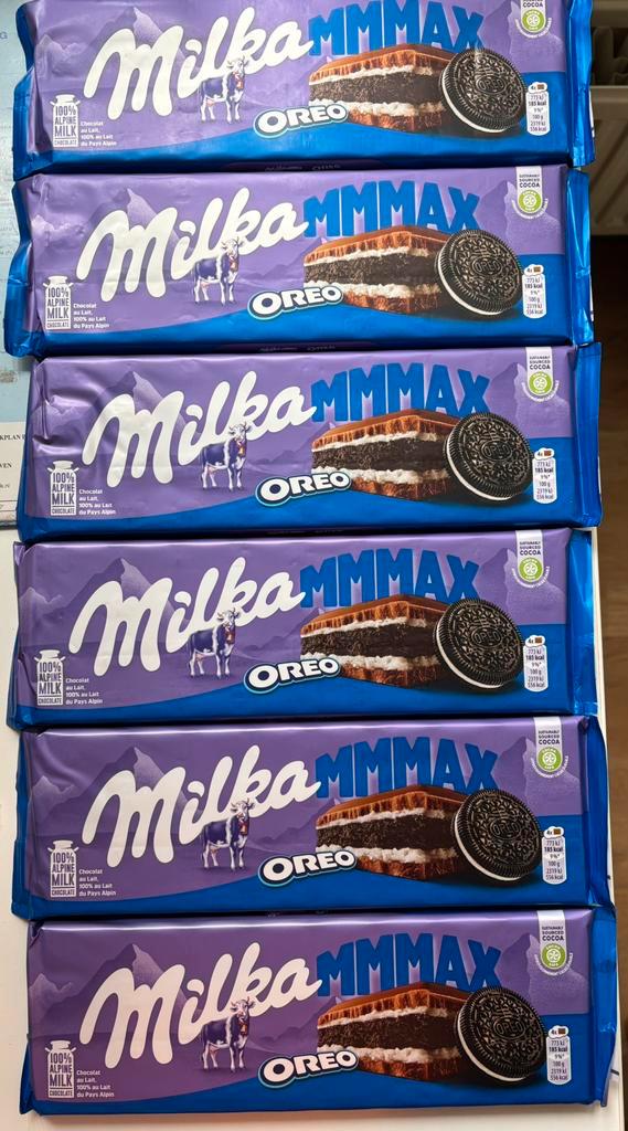 Milka MMMAX Oreo chocolade Smint defensive menthol pastilles, Diversen, Levensmiddelen, Ophalen