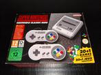 Super Nintendo Mini SNES, Ophalen of Verzenden, Zo goed als nieuw, Met 2 controllers, Met games