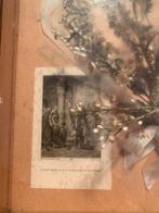 Brocante frankrijk communie lijst kader, Ophalen of Verzenden