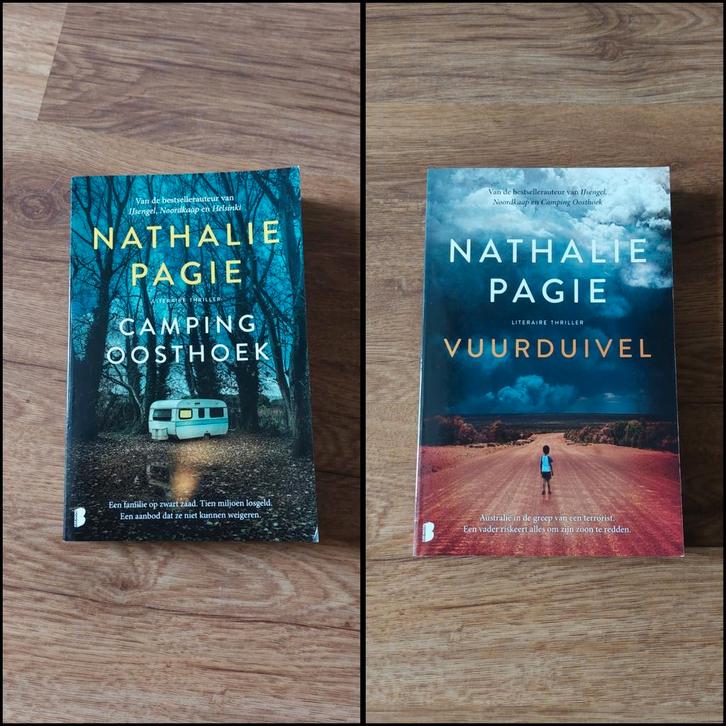 Thrillers van Nathalie Pagie • o.a. Vuurduivel, Boeken, Thrillers, Zo goed als nieuw, Ophalen of Verzenden