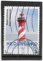 Nederland Kaderzegel Vuurtorens - Nieuw  Haamstede, Verzenden, Na 1940, Gestempeld