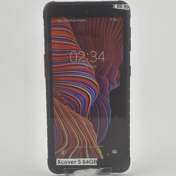 Samsung Galaxy Xcover 5 64GB Zwart, Telecommunicatie, Mobiele telefoons | Samsung, Zo goed als nieuw