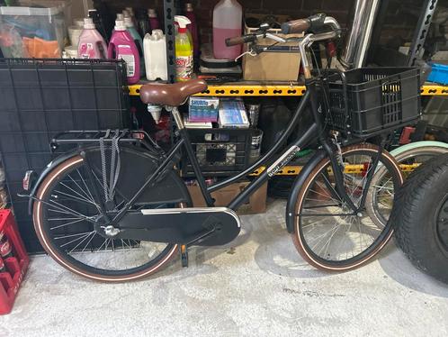 Damesfiets met voordrager 26 inch, Fietsen en Brommers, Fietsen | Dames | Damesfietsen, Gebruikt, Overige merken, Versnellingen