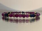 Edelsteen armband met robijn en roze toermalijn, Verzenden, Nieuw