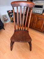 Antieke eiken stoel, Antiek en Kunst, Antiek | Meubels | Stoelen en Banken, Ophalen