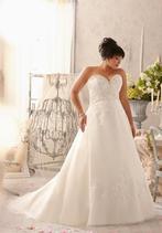 Uitverkoop Grote maat trouwjurk maat 48 50 52 54 56 48