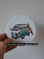 Kaasplank Volkswagen met surfplank, porselein D16xH0.5cm gn, Overige typen, Nieuw, Ophalen of Verzenden, Overige stijlen