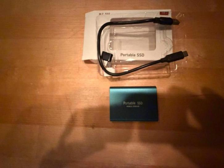 Portable 2TB SSD - Nieuw!, Computers en Software, Harde schijven, Nieuw, Console, Extern, SSD, USB, Ophalen of Verzenden