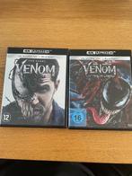 2X 4K ULTRA HD + 2X BLU-RAY Venom 1 en 2 Lees, Ophalen of Verzenden, Zo goed als nieuw, Actie