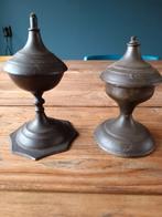 Tinnen walvisolielampjes, Ophalen of Verzenden