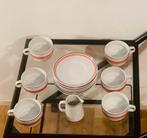 Ikea Koffiekopjes en  Schoteltjes Gemaakt in Portuga Vintage, Huis en Inrichting, Keuken | Servies, Ophalen of Verzenden, Zo goed als nieuw