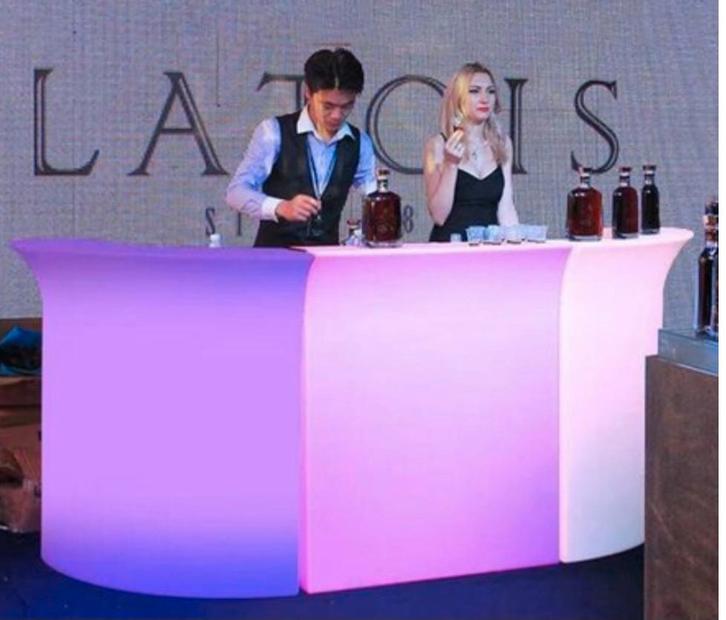 RGB LED BAR kunststof waterbestendig binnen/buiten, Huis en Inrichting, Barren, Nieuw, Ophalen of Verzenden