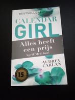 Audrey Carlan - Calendar Girl Alles heeft een prijs ( april,, Boeken, Ophalen of Verzenden, Zo goed als nieuw