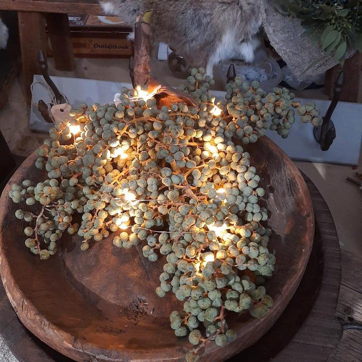 Stoere, landelijke dadeltakken, tak, krans, toef, decoratie, Huis en Inrichting, Woonaccessoires | Overige, Nieuw, Ophalen of Verzenden