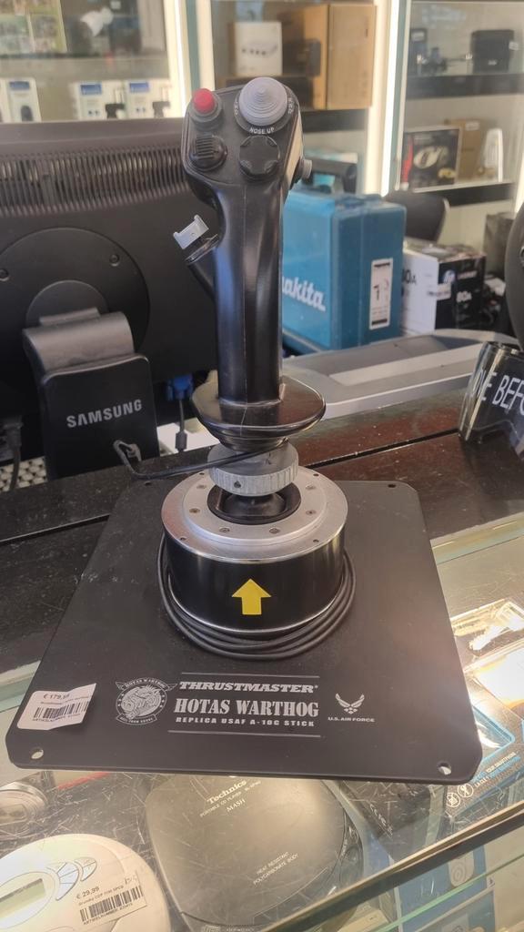 Thrustmaster HOTAS Warthog Joystick, Computers en Software, Joysticks, Gebruikt, Ophalen of Verzenden