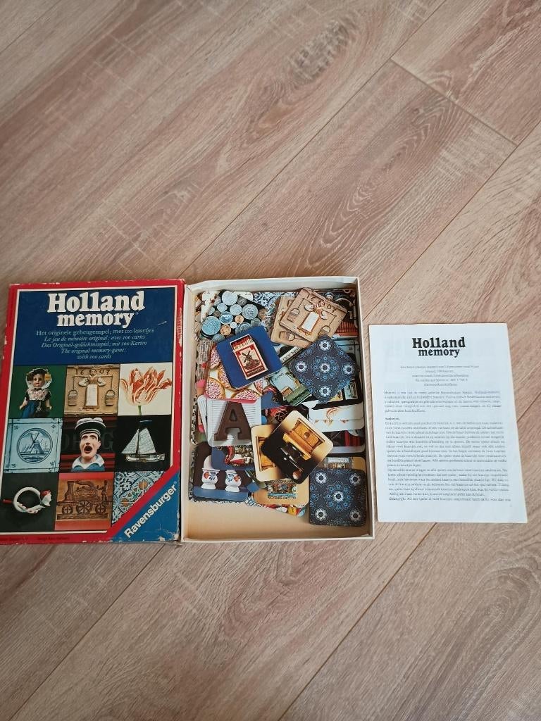 Memory holland, compleet, Ophalen of Verzenden, Zo goed als nieuw, Puzzelen