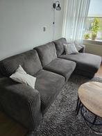 Grijze bank met chaise longue - in zeer goede staat!, 250 tot 300 cm, Hoekbank, 75 tot 100 cm, Ophalen of Verzenden