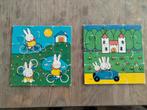 2 Puzzels Nijntje (Dick Bruna) Gratis, Ophalen, Minder dan 10 stukjes