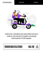 5 euro korting met code HAC-ZVQ bij aanmelden check