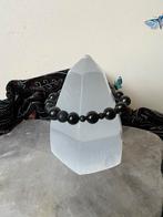 Shungiet shungite beschermt aura straling healing uniek, Sieraden, Tassen en Uiterlijk, Armbanden, Met edelsteen, Zwart, Nieuw