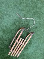 Houten slee. Stevig   Goede ijzers er onder, Kinderen en Baby's, Speelgoed | Buiten | Sleeën, Ophalen of Verzenden, Gebruikt, Hout